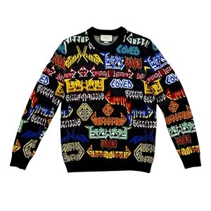 Gucci Metal Mix Wool Sweater / Sweatshirt